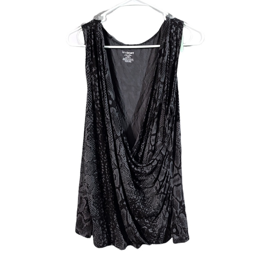 Lane Bryant Faux-Wrap Sleeveless Sz 18/20